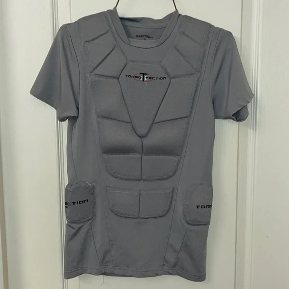 Youth Baseball Chest Protector Shirt - Heart Guard Tank Top For Catchers & Goalies | Protective Sports Wear